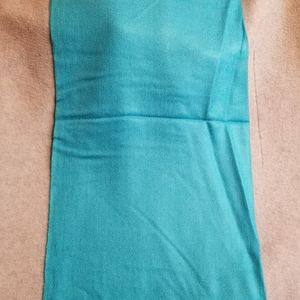 Women's Teal Pashmina/Slik Scarf - New and Unworn  Business Overstock